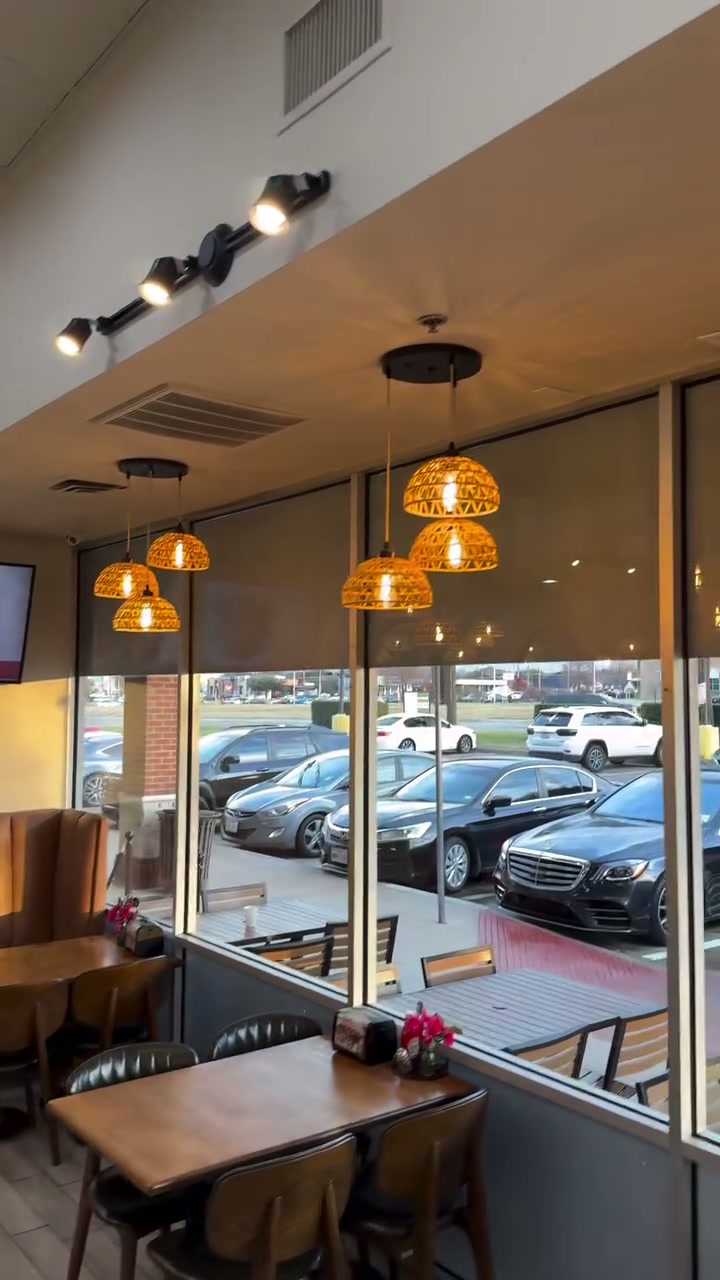 Inside Original Shawarma's Plano dining room